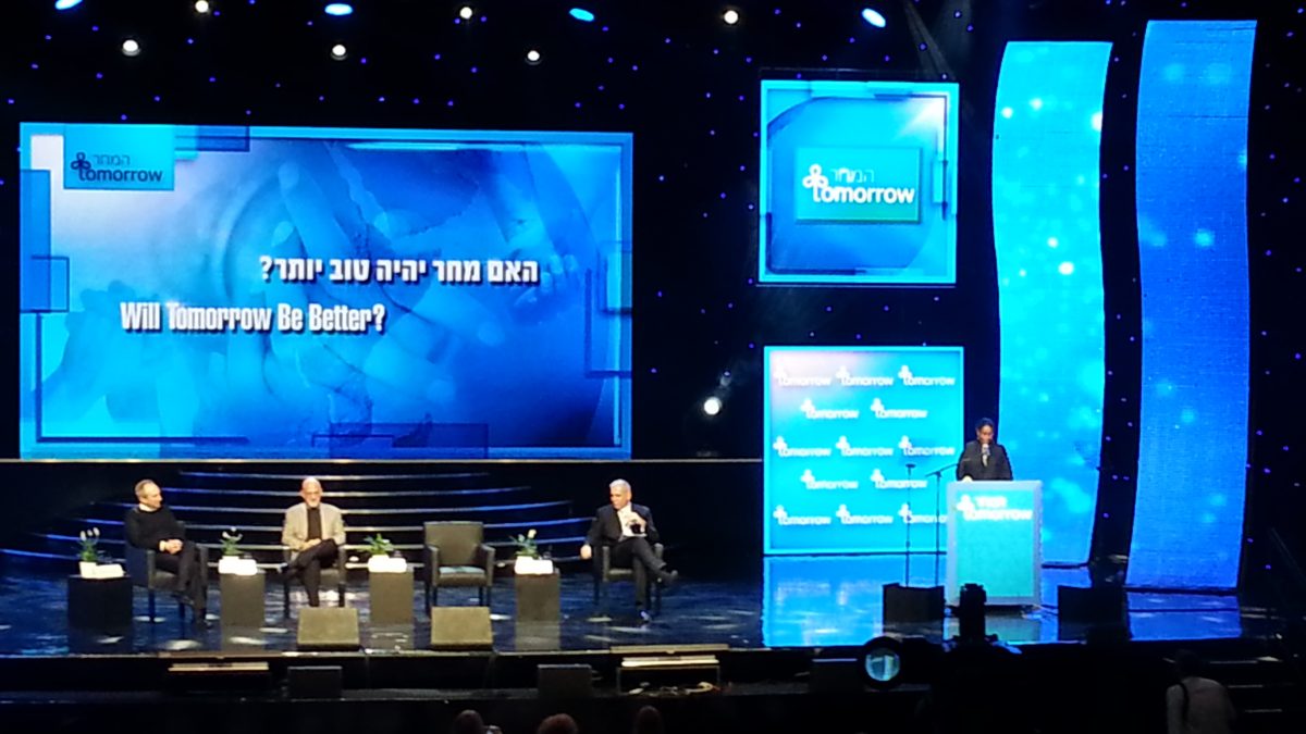 #tomorrow13: Guessing at tomorrow – health, terrorism, climate, economy, politics, and of course, Yair Lapid
